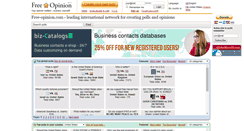 Desktop Screenshot of free-opinion.com
